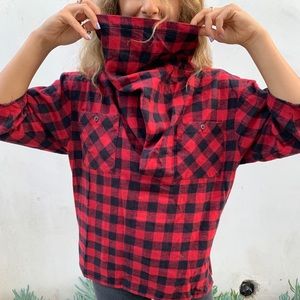 Opening Ceremony red flannel top